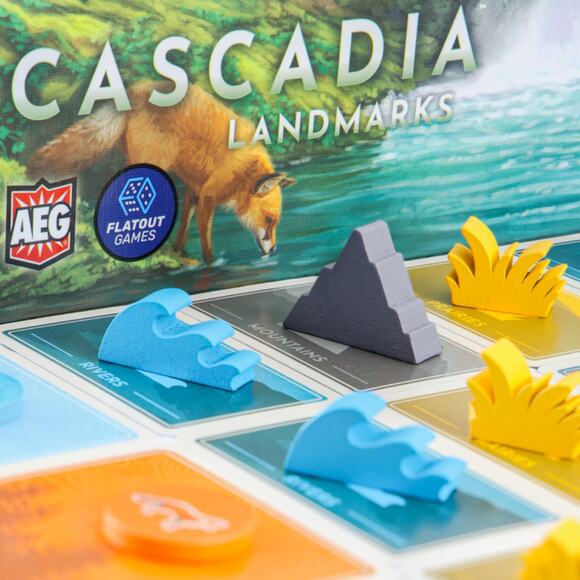 NWT AEG Cascadia Landmarks Expansion Board Game | Adds 5th & 6th Player - Picture 4 of 7
